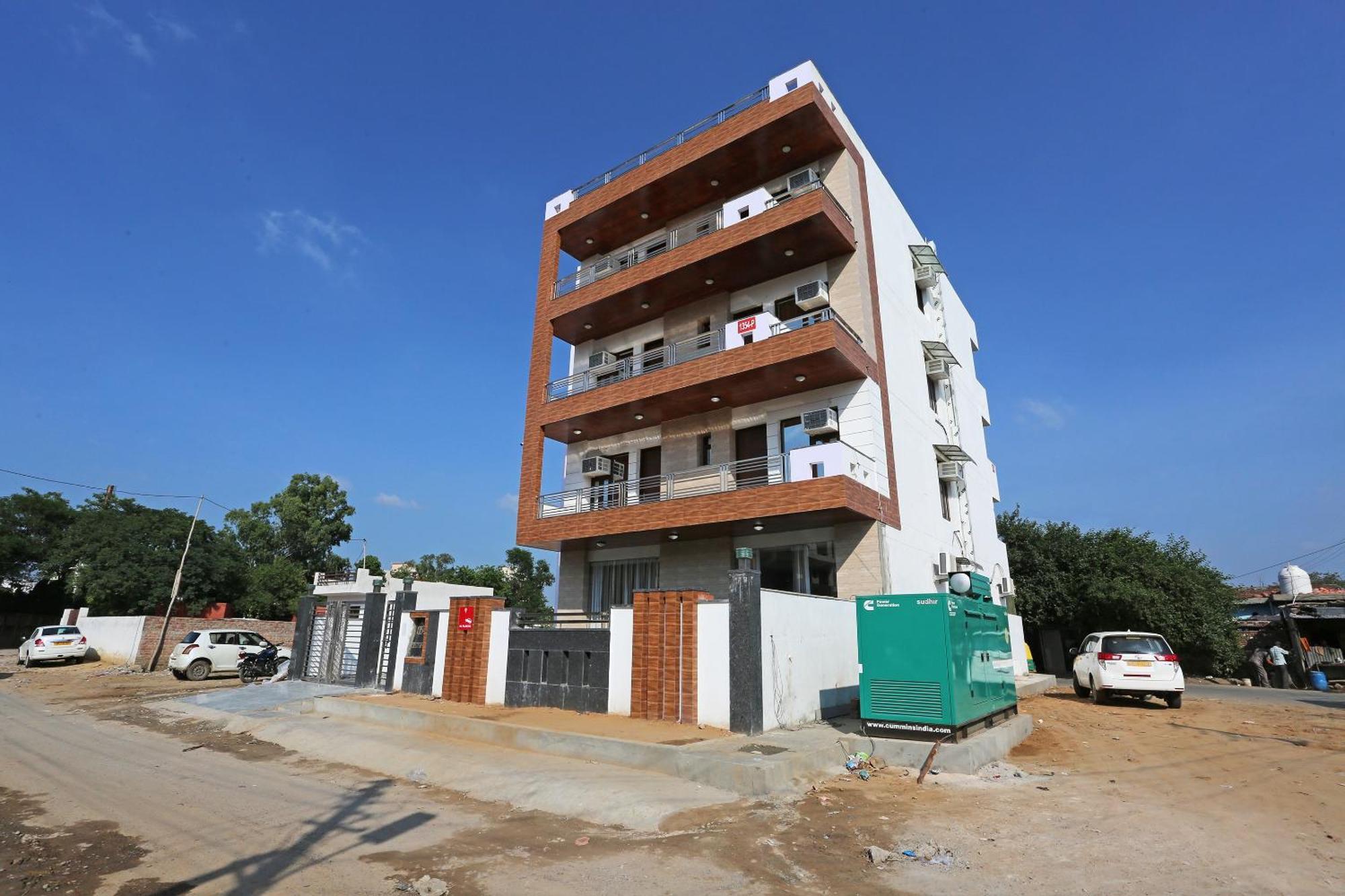 Hotel O Green Residency Near Appu Ghar Gurgáon Exteriér fotografie